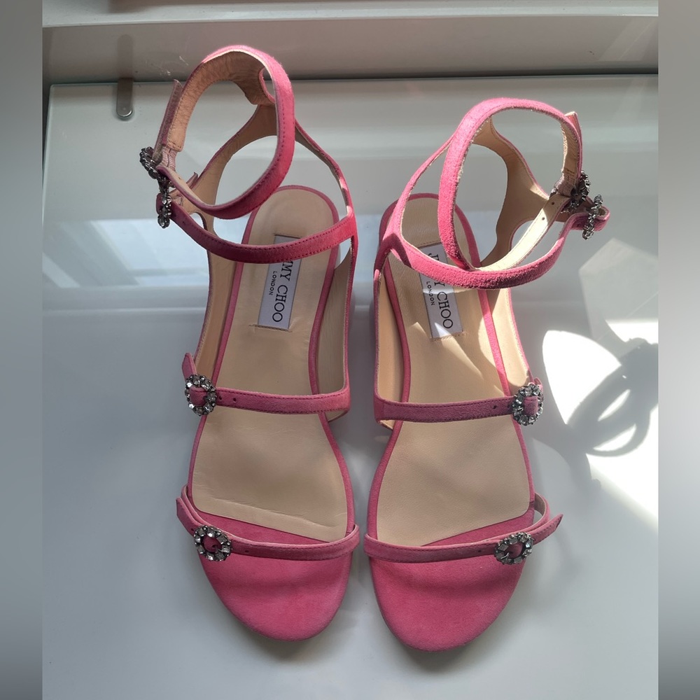 Jimmy Choo Naia Flat Sandals